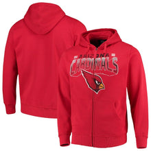 Load image into Gallery viewer, Men's Arizona Cardinals G-III Sports by Carl Banks Cardinal Perfect Season Full-Zip Hoodie