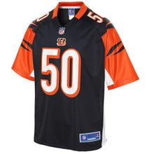 Load image into Gallery viewer, Youth Cincinnati Bengals Jordan Evans NFL Pro Line Black Player Jersey