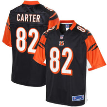 Load image into Gallery viewer, Youth Cincinnati Bengals Cethan Carter NFL Pro Line Black Player Jersey