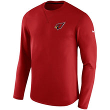 Load image into Gallery viewer, Men's Arizona Cardinals Nike Cardinal Sideline Modern Long Sleeve Sweatshirt