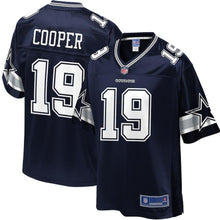 Load image into Gallery viewer, Youth Dallas Cowboys Amari Cooper NFL Pro Line Navy Player Jersey