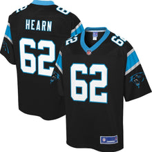 Load image into Gallery viewer, Youth Carolina Panthers Taylor Hearn NFL Pro Line Black Player Jersey
