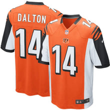Load image into Gallery viewer, Youth Cincinnati Bengals Andy Dalton Nike White/Orange/Black Team Color Game Jersey