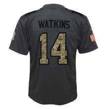 Load image into Gallery viewer, Youth Buffalo Bills Sammy Watkins Nike Anthracite Salute to Service Game Jersey