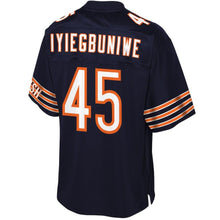 Load image into Gallery viewer, Youth Chicago Bears Joel Iyiegbuniwe NFL Pro Line Navy Player Jersey