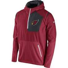 Load image into Gallery viewer, Men's Arizona Cardinals Nike Cardinal Vapor Speed Fly Rush Half-Zip Jacket