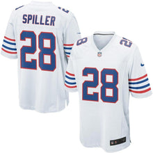 Load image into Gallery viewer, Youth Buffalo Bills C.J. Spiller Nike White Alternate Game Football Jersey