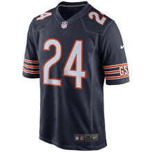 Load image into Gallery viewer, Youth Chicago Bears Jordan Howard Nike White/Navy Game Jersey