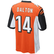 Load image into Gallery viewer, Youth Cincinnati Bengals Andy Dalton Nike White/Orange/Black Team Color Game Jersey