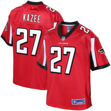 Load image into Gallery viewer, Youth Atlanta Falcons Damontae Kazee NFL Pro Line Red Team Color Player Jersey