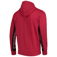 Load image into Gallery viewer, Men's Arizona Cardinals Hands High Cardinal/Black Blowout Full-Zip Hoodie