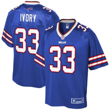 Load image into Gallery viewer, Youth Buffalo Bills Chris Ivory NFL Pro Line Royal Player Jersey