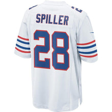 Load image into Gallery viewer, Youth Buffalo Bills C.J. Spiller Nike White Alternate Game Football Jersey