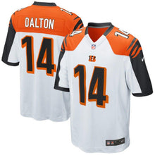 Load image into Gallery viewer, Youth Cincinnati Bengals Andy Dalton Nike White/Orange/Black Team Color Game Jersey