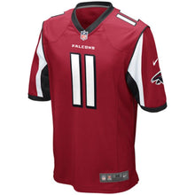 Load image into Gallery viewer, Youth Atlanta Falcons Julio Jones Nike Red Team Color Game Jersey