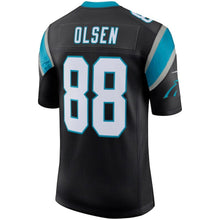 Load image into Gallery viewer, Youth Carolina Panthers Greg Olsen Nike Black Classic Limited Player Jersey