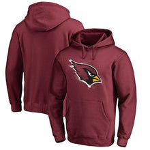Load image into Gallery viewer, Men's Arizona Cardinals NFL Pro Line by Fanatics Branded Cardinal Splatter Logo Pullover Hoodie
