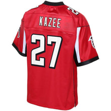 Load image into Gallery viewer, Youth Atlanta Falcons Damontae Kazee NFL Pro Line Red Team Color Player Jersey