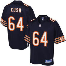 Load image into Gallery viewer, Youth Chicago Bears Eric Kush NFL Pro Line Navy Player Jersey