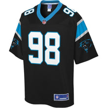 Load image into Gallery viewer, Youth Carolina Panthers Marquis Haynes NFL Pro Line Black Player Jersey
