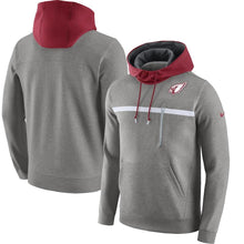 Load image into Gallery viewer, Men's Arizona Cardinals Nike Heathered Gray Champ Drive AV15 Performance Pullover Hoodie