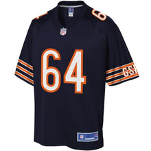 Load image into Gallery viewer, Youth Chicago Bears Eric Kush NFL Pro Line Navy Player Jersey