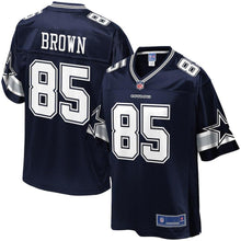Load image into Gallery viewer, Youth Dallas Cowboys Noah Brown NFL Pro Line Navy Team Color Player Jersey