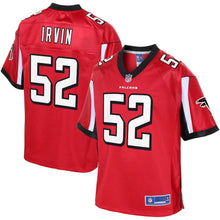 Load image into Gallery viewer, Youth Atlanta Falcons Bruce Irvin NFL Pro Line Red Player Jersey