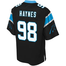Load image into Gallery viewer, Youth Carolina Panthers Marquis Haynes NFL Pro Line Black Player Jersey