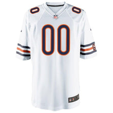Load image into Gallery viewer, Youth Chicago Bears Nike Navy/White Custom Game Jersey