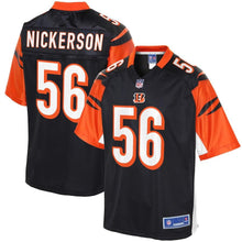Load image into Gallery viewer, Youth Cincinnati Bengals Hardy Nickerson NFL Pro Line Black Player Jersey
