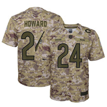 Load image into Gallery viewer, Youth Chicago Bears Jordan Howard Nike Camo Salute to Service Game Jersey