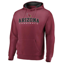 Load image into Gallery viewer, Men's Arizona Cardinals NFL Pro Line by Fanatics Branded Cardinal Big &amp; Tall Block Lineup Zone Pullover Hoodie