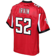 Load image into Gallery viewer, Youth Atlanta Falcons Bruce Irvin NFL Pro Line Red Player Jersey