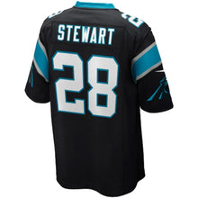 Load image into Gallery viewer, Youth Carolina Panthers Jonathan Stewart Nike Black Game Jersey
