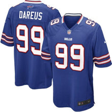 Load image into Gallery viewer, Youth Buffalo Bills Marcell Dareus Nike Royal Blue Team Color Game Jersey