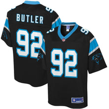 Load image into Gallery viewer, Youth Carolina Panthers Vernon Butler NFL Pro Line Black Player Jersey