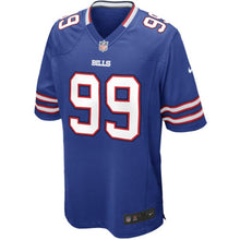 Load image into Gallery viewer, Youth Buffalo Bills Marcell Dareus Nike Royal Blue Team Color Game Jersey