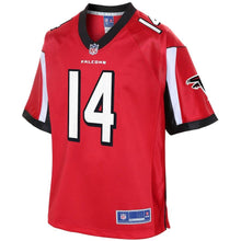 Load image into Gallery viewer, Youth Atlanta Falcons Justin Hardy NFL Pro Line Red Team Color Player Jersey