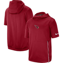 Load image into Gallery viewer, Men's Arizona Cardinals Nike Cardinal Sideline Performance Hooded Top