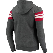 Load image into Gallery viewer, Men's Arizona Cardinals NFL Pro Line by Fanatics Branded Heathered Gray True Classics Throwback Full-Zip Hoodie