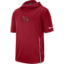 Load image into Gallery viewer, Men's Arizona Cardinals Nike Cardinal Sideline Performance Hooded Top