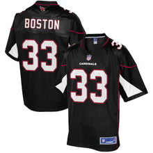 Load image into Gallery viewer, Youth Arizona Cardinals Tre Boston NFL Pro Line Black Alternate Player Jersey