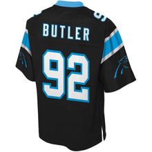 Load image into Gallery viewer, Youth Carolina Panthers Vernon Butler NFL Pro Line Black Player Jersey