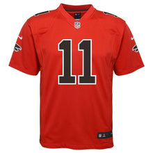 Load image into Gallery viewer, Youth Atlanta Falcons Julio Jones Nike Red Color Rush Game Jersey