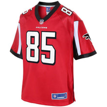 Load image into Gallery viewer, Youth Atlanta Falcons Eric Saubert NFL Pro Line Red Team Color Player Jersey