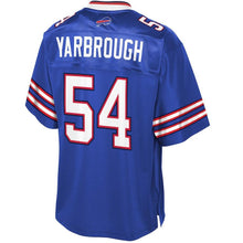 Load image into Gallery viewer, Youth Buffalo Bills Eddie Yarbrough NFL Pro Line Royal Team Color Player Jersey