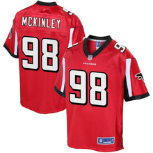 Load image into Gallery viewer, Youth Atlanta Falcons Takkarist McKinley NFL Pro Line Red Player Jersey