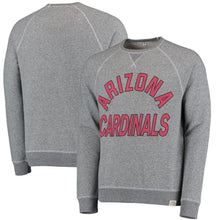 Load image into Gallery viewer, Men's Arizona Cardinals Junk Food Heathered Gray Formation Fleece Sweatshirt