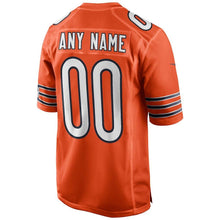 Load image into Gallery viewer, Youth Chicago Bears Nike Orange Alternate Custom Game Jersey